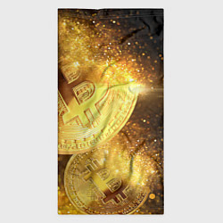 Бандана-труба БИТКОИН ЗОЛОТО BITCOIN GOLD, цвет: 3D-принт — фото 2