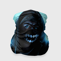 Бандана-труба Парень в маске, цвет: 3D-принт