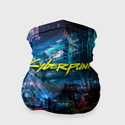 Бандана-труба Сyberpunk City, цвет: 3D-принт