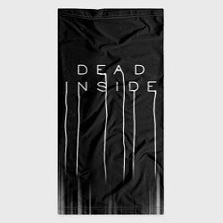Бандана-труба DEAD INSIDE DEATH STRANDING, цвет: 3D-принт — фото 2