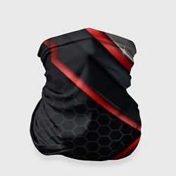 Бандана-труба Luxury Black 3D СОТЫ, цвет: 3D-принт