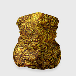 Бандана-труба Сусальное золото, цвет: 3D-принт