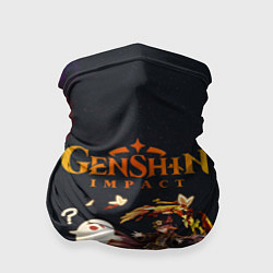Бандана-труба Genshin Impact Геншин Импакт Z, цвет: 3D-принт