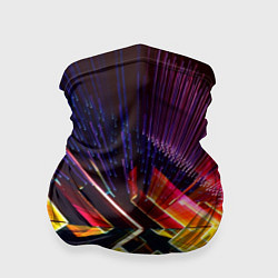 Бандана-труба Цифровая радуга, цвет: 3D-принт