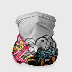 Бандана-труба Graffiti on the wall, цвет: 3D-принт