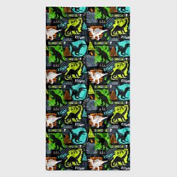 Бандана-труба Dinosaurs, цвет: 3D-принт — фото 2