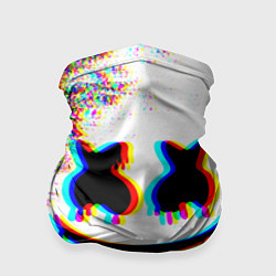 Бандана-труба MARSHMELLOW GLITCH, цвет: 3D-принт