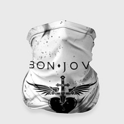 Бандана-труба BON JOVI HEART СЕРДЦЕ, цвет: 3D-принт