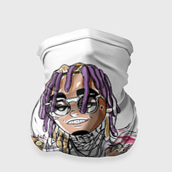 Бандана-труба Лил памп Lil pump, цвет: 3D-принт