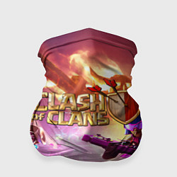 Бандана-труба CLASH OF CLANS СТОЛКНОВЕНИЕ КЛАНОВ, цвет: 3D-принт
