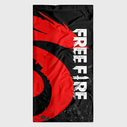 Бандана-труба GARENA FREE FIRE СИМВОЛ ИГРЫ ЛОГО, цвет: 3D-принт — фото 2