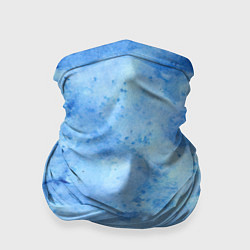 Бандана-труба Красочная синева, цвет: 3D-принт