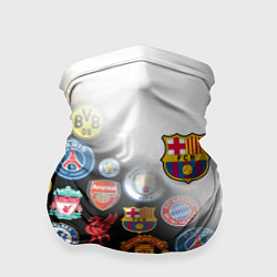 Бандана-труба FC BARCELONA LOGOBOMBING, цвет: 3D-принт