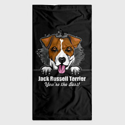 Бандана-труба Джек-Рассел-Терьер Jack Russell Terrier, цвет: 3D-принт — фото 2
