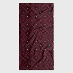 Бандана-труба Knitted Texture, цвет: 3D-принт — фото 2