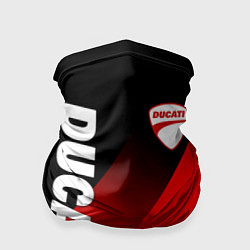 Бандана-труба DUCATI RED DEVIL MOTOCYCLE, цвет: 3D-принт
