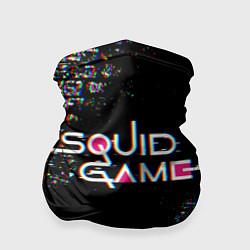 Бандана-труба ИГРА В КАЛЬМАРА ГЛИТЧ SQUID GAME GLITCH, цвет: 3D-принт