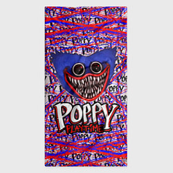 Бандана-труба Huggy Wuggy: Poppy Pattern, цвет: 3D-принт — фото 2