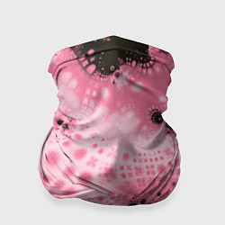 Бандана-труба Коллекция Journey Розовый 588-4-pink, цвет: 3D-принт