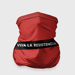 Бандана-труба VIVA LA RESISTENCIA, цвет: 3D-принт