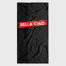 Бандана-труба BELLA CIAO БУМАЖНЫЙ ДОМ, цвет: 3D-принт — фото 2