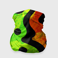Бандана-труба Пятнистая Абстракция, цвет: 3D-принт