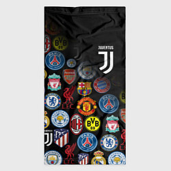 Бандана-труба JUVENTUS LOGOBOMBING SPORT, цвет: 3D-принт — фото 2