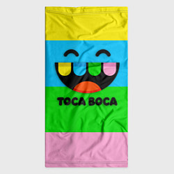 Бандана-труба Toca Boca Logo Тока Бока, цвет: 3D-принт — фото 2
