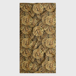 Бандана-труба Bitcoins, цвет: 3D-принт — фото 2