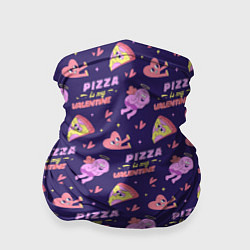 Бандана-труба Pizza Is My Valentine!, цвет: 3D-принт