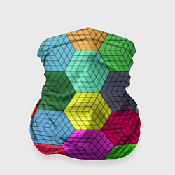 Бандана-труба Геометрический узор Pattern, цвет: 3D-принт