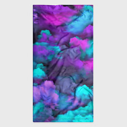 Бандана-труба Неоновые тучи, цвет: 3D-принт — фото 2