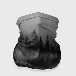 Бандана-труба Туманный лес - природа, цвет: 3D-принт