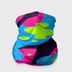 Бандана-труба Color abstract pattern Summer, цвет: 3D-принт