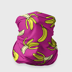 Бандана-труба Banana pattern Summer Color, цвет: 3D-принт