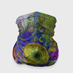 Бандана-труба ИЛЛЮЗИЯ ЦВЕТОВ, цвет: 3D-принт