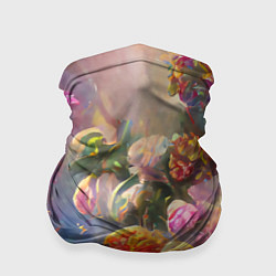 Бандана-труба Цветущий сад, цвет: 3D-принт