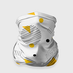 Бандана-труба GEOMETRIC INTERWEAVING OF SHAPES, цвет: 3D-принт