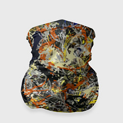 Бандана-труба Авангардный экспрессивный паттерн Fashion trend, цвет: 3D-принт