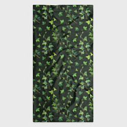 Бандана-труба Листья зеленый плюща - паттерн, цвет: 3D-принт — фото 2