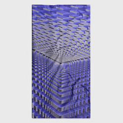 Бандана-труба Неоновые кубы - оптическая иллюзия, цвет: 3D-принт — фото 2