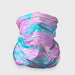 Бандана-труба Liquid holographic waves, цвет: 3D-принт
