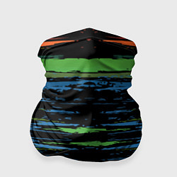 Бандана-труба Мазки цветной краской paint strokes abstract, цвет: 3D-принт