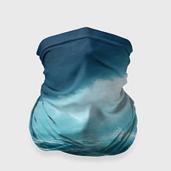 Бандана-труба Буря в море, цвет: 3D-принт