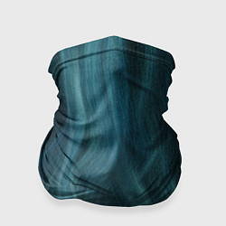 Бандана-труба Прерывистый абстрактный синий дым во тьме, цвет: 3D-принт