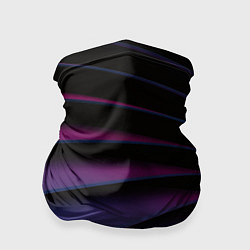 Бандана-труба Спиральные тёмные пластины, цвет: 3D-принт