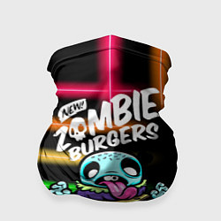 Бандана-труба Zombie burgers - Pop Art, цвет: 3D-принт