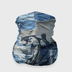 Бандана-труба Cotton Rag - Patchwork -Tiger, цвет: 3D-принт