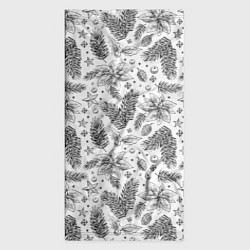 Бандана-труба Новогодние шишки, цвет: 3D-принт — фото 2