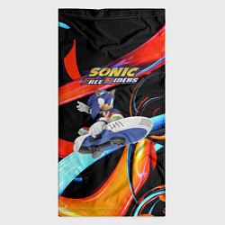 Бандана-труба Sonic Free Riders - Hedgehog, цвет: 3D-принт — фото 2